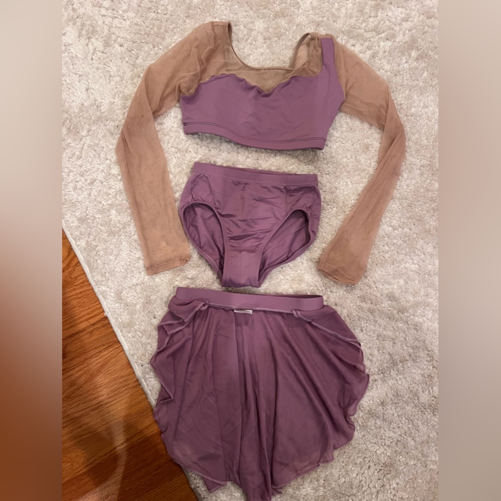 Body Wrappers 3 piece dance / performance costume